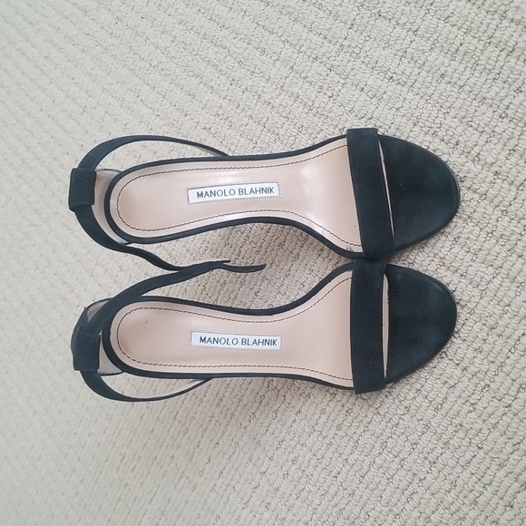 Manolo Blahnik Shoes - Manolo Blahnik Chaos ankle strap heels